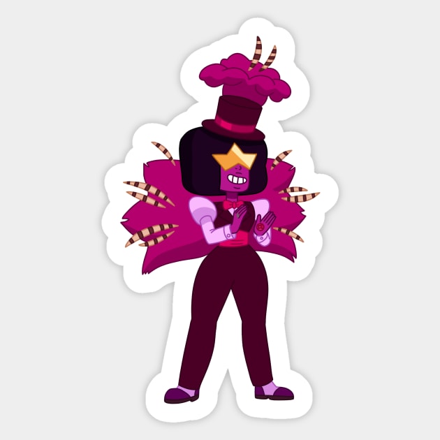 Garnet Sticker by maxtrology